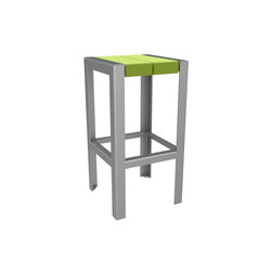 MLST1050B-BH-PGN Backless Bar Height Stool | Bar stools | Maglin Site Furniture