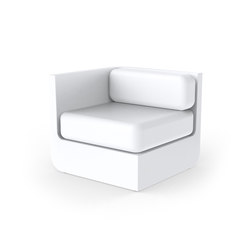 Ulm sectional sofa right | Modular seating elements | Vondom