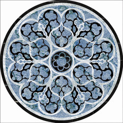 Medallion Round | PH090 | Natural stone rosones | Gani Marble Tiles