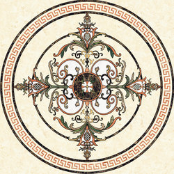Medallion Round | PH044 | Natural stone flooring | Gani Marble Tiles