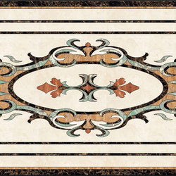 Medallion Square | PH059 | Natural stone flooring | Gani Marble Tiles
