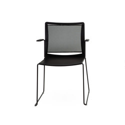 S'MESH PLASTIC ARMCHAIR | Chairs | Diemmebi