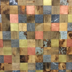 Reimagined - Wood, Brass, Copper & Zinc | Bespoke wall coverings | Architectural Systems