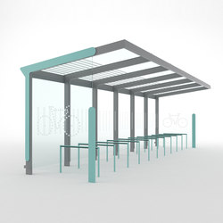 aureo velo | Bicycle shelter | Bicycle shelters | mmcité