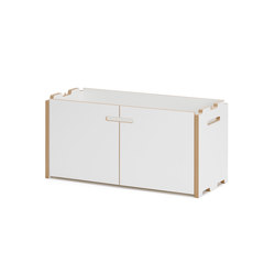 Tojo-hochstapler mit Türen | Shelving | Tojo Möbel