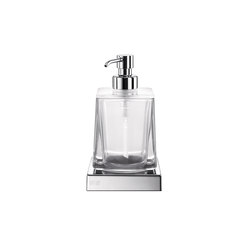 Ego Extra clear transparent glass soap dispense | Soap dispensers | Inda