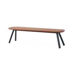 You and Me 180 Bench | without armrests | RS Barcelona