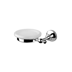 Bloomsbury | Ellington Wall Mounted Soap Dish And Holder | Soap holders / dishes | BAGNODESIGN
