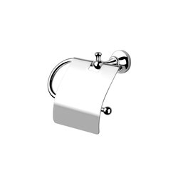 Bloomsbury | Ellington Toilet Roll Holder With Cover | Paper roll holders | BAGNODESIGN