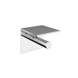 Mirage Paper Holder With Cover | Bathroom accessories | Pomd’Or