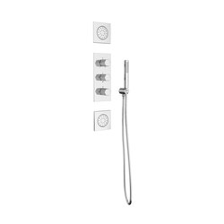 Mirage Thermostatic Shower Mixer With 5 Functions | Shower controls | Pomd’Or
