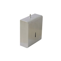 IX304 | Wall Mounted Towel Dispenser With Cylinder Lock And Key | Paper towel dispensers | BAGNODESIGN