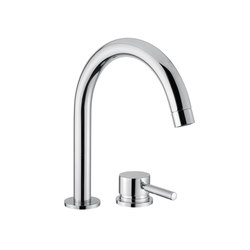 M Line | 3 Hole Basin Mixer With Pop Up Waste | Architonic