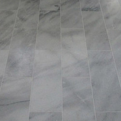 Solid Rectangles II - Rice White Marble Honed | Natural stone flooring | Island Stone