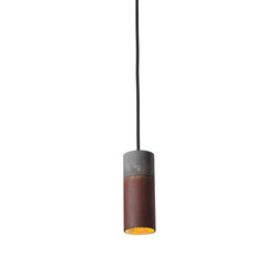 Roest vertical 15 zinc pendant