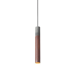 Roest vertical 45 zinc pendant