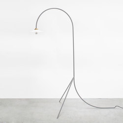 standing lamp | n°1 light grey | Lampade piantana | valerie_objects