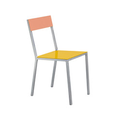 alu chair | yellow_pink