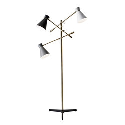 Lyle 3-Arm Floor Lamp | Free-standing lights | ADS360