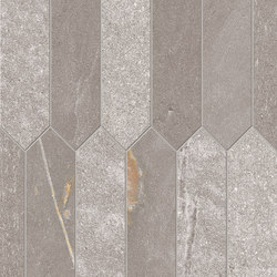 Tracce Mosaico Arrows Taupe | Ceramic mosaics | EMILGROUP