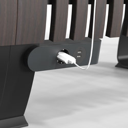 Radius Charger  | Schuko sockets | Green Furniture Concept