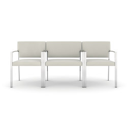 Steel Side Chairs / Ganging / Polished Stainless Steel Frames | Benches | Trinity Furniture