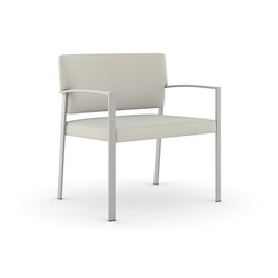 Steel Bariatric Side Chair / Powder Coated Steel Frame | with armrests | Trinity Furniture
