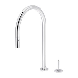 Plug | Single-lever mixer for kitchen with integrated handshower | Kitchen taps | rvb