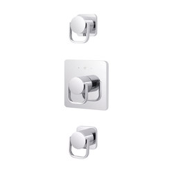 Polo Club | Concealed shower thermostat with 2 valves | Shower controls | rvb