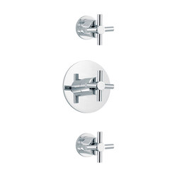 Sully | Concealed shower thermostat with 2 valves |  | rvb