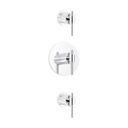Dynamic | Concealed shower thermostat with 2 valves | Shower controls | rvb
