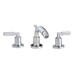 Cliff | 3-hole bidet mixer, with waste |  | rvb
