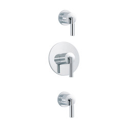 Cliff | Concealed shower thermostat with 2 valves | Shower controls | rvb