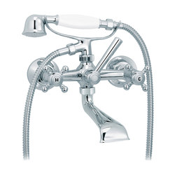 1920-1921 | Bath-shower mixer, long spout | Shower controls | rvb