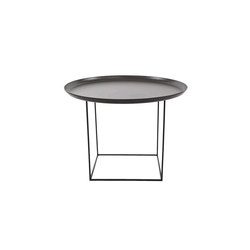 Duke Coffee Table, Medium - Earth Black | Tabletop round | NORR11
