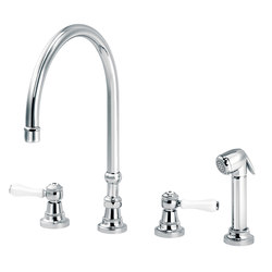 1935 | 4-hole kitchen mixer, handshower, great spout | Kitchen products | rvb