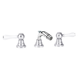 Flamant Butler | 3-hole bidet mixer, with waste | Bathroom taps | rvb