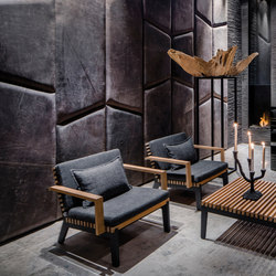 Leather wall | Wall coverings / wallpapers | Freund