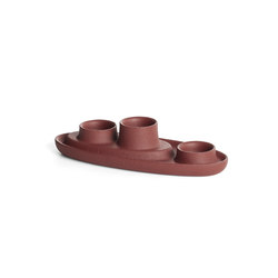 Aye Aye! Candle holder, Open the wine red | Dining-table accessories | EMKO PLACE