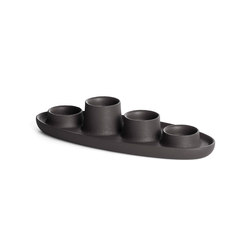 Aye Aye! Candle holder, Coal black | Dining-table accessories | EMKO PLACE