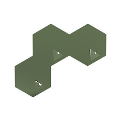 TriHook | Olive Green | Barre attaccapanni | Valence Design
