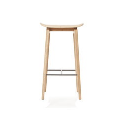 NY11 Bar Chair, Natural, Low 65 cm | without armrests | NORR11