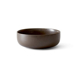 New Norm Bowl | Ø17,5 cm Dark Glazed | Dinnerware | MENU
