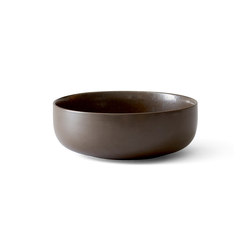 New Norm Bowl | Ø21,5 cm Dark Glazed | Dinnerware | MENU