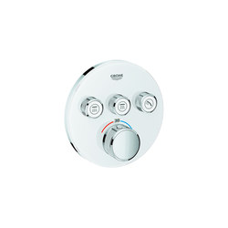 Grohtherm SmartControl Thermostat for concealed installation with 3 valves |  | GROHE