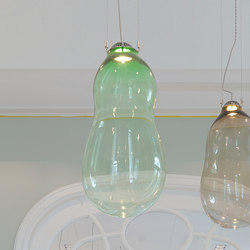 The Big Bubble glass lamp coloured Medium