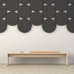 Quingenti Circle | Sound absorbing wall systems | Glimakra of Sweden AB
