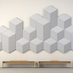 QuingentI Rhombus | Sound absorbing wall systems | Glimakra of Sweden AB
