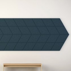Quingenti Rhombus | Sistemi assorbimento acustico parete | Glimakra of Sweden AB