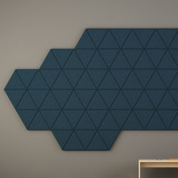 Quingenti Triangle | Sound absorbing wall systems | Glimakra of Sweden AB